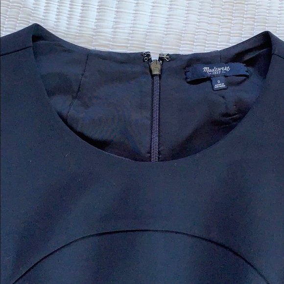 Madewell dress zip back blue - Picture 2 of 2